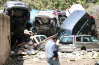 Nubrifagio a Napoli: crolli, paura, metrò chiuso